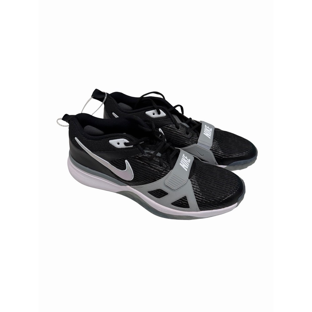 Nike Air Zoom Diamond Elite Turf Baseball Black Grey FN4250-002 Men's 15 NWOB